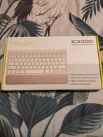 Delux K3300 keyboard, Computers en Software, Ophalen, Qwerty, Nieuw, Draadloos