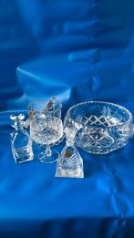 Kristal diverse schaal karaf etc zwaar totaal ca 4,3 kilo, Antiek en Kunst, Antiek | Glas en Kristal, Ophalen of Verzenden