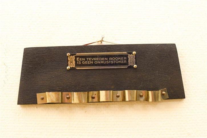 Vintage Pijpenrek 48639, Huis en Inrichting, Woonaccessoires | Wanddecoraties, Gebruikt, Ophalen of Verzenden