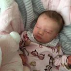 Reborn Laila asleep (Realborn) reborned by Lilia Ziems), Verzamelen, Poppen, Ophalen of Verzenden, Zo goed als nieuw, Pop, Levensecht of Reborn