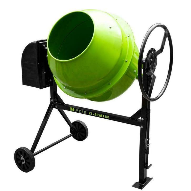 Betonmolen ZI-BTM180 zipper, Doe-het-zelf en Verbouw, Betonmolens, Nieuw, Ophalen of Verzenden