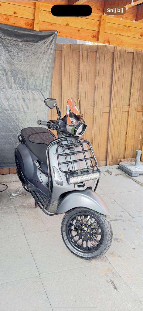 Vespa sprint full option 4t 80cc 4t 3v euro 4, Fietsen en Brommers, Scooters | Vespa, Zo goed als nieuw, Overige modellen, Maximaal 45 km/u