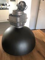 Industri
el Hanglamp Larino Gunmetal, Ophalen, 50 tot 75 cm, Zo goed als nieuw, Metaal
