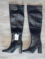 Echte leren laarzen met hak, Hoge laarzen, Ophalen of Verzenden, Zo goed als nieuw, Zara