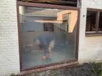 Meranti houten raamkozijn, Ophalen, Gebruikt, Raamkozijn, 150 tot 225 cm