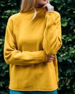 Mooie lamswollentrui Eribé Corry Raglan S, Maat 38/40 (M), Geel, Zo goed als nieuw, Eribé