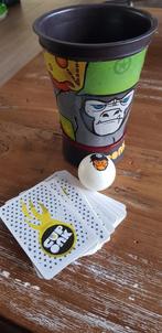 Compleet dit Cuponk spel met bal en kaartjes., Een of twee spelers, Ophalen of Verzenden, Zo goed als nieuw