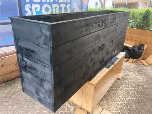Plantenbak steigerhout op maat, Tuin en Terras, Bloembakken en Plantenbakken, Nieuw, Hout, Balkon, Tuin, 60 cm of meer, 60 tot 100 cm