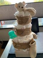 Luiertaart met accessoires voor bv babyshower, Ophalen, Nieuw, Kraamcadeau