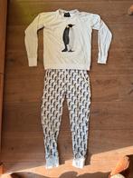 Zachte Snurk pyjama broek trui 152 katoen cremewit pinguin, Nacht- of Onderkleding, Snurk Amsterdam, Jongen of Meisje, Ophalen of Verzenden
