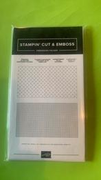 2 Embossingfolders Wrapped in Texture Stampin Up  Nieuw, Verzenden