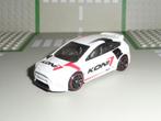 Hot Wheels - Ford Focus RS - Koni (wit) 1:64, Hobby en Vrije tijd, Modelauto's | Overige schalen, Ophalen of Verzenden, Nieuw