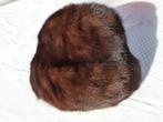 Vintage bontmuts, Kleding | Dames, Hoeden en Petten, Ophalen of Verzenden, Gedragen, 58 cm (L, 7¼ inch) of meer