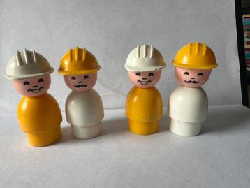 Fisher Price werkmannen voor bij FP explorer 980 loopauto beschikbaar voor biedingen