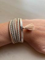 Beige armband, Sieraden, Tassen en Uiterlijk, Armbanden, Ophalen of Verzenden, Zo goed als nieuw, Beige, Overige materialen