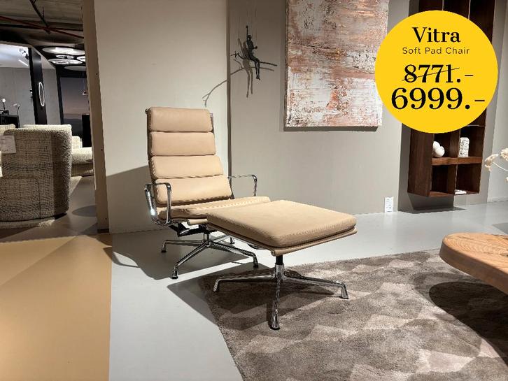 Fauteuils tot -70% korting | Leolux, Vitra, Pode & meer, Huis en Inrichting, Fauteuils, Zo goed als nieuw, Leer, Stof, Overige materialen