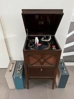 Mooi complete His Master's Voice Pathefoon, Antiek en Kunst, Ophalen