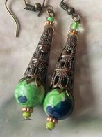 Groene regenbloem hangers in lange kap, Overige materialen, Hangers, Nieuw, Ophalen of Verzenden