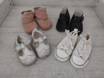 4 Paar babyschoentjes/slofjes tm maat 19, Ophalen of Verzenden, Gebruikt, Meisje, Slofjes