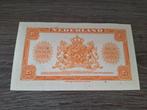 UNC biljet 2,5 gulden 1943, muntbiljet Wilhelmina, Ophalen of Verzenden