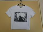 z.g.a.n. kort dames shirtje. Maat 38, Maat 38/40 (M), Wit, Ophalen of Verzenden, Zo goed als nieuw