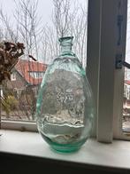 Grote glazen vaas, Huis en Inrichting, Ophalen, Overige kleuren, 50 tot 75 cm, Glas