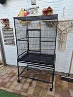 Parkieten/Papegaaien kooi, Ophalen of Verzenden, Gebruikt, Metaal, Vogelkooi