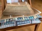 Oorlogskranten Leidsch Dagblad 1943 - 68 stuks, Verzamelen, Ophalen of Verzenden