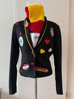 Oeteldonk jasje maat L dames zwart, Maat 38/40 (M), Carnaval, Vila, Ophalen of Verzenden