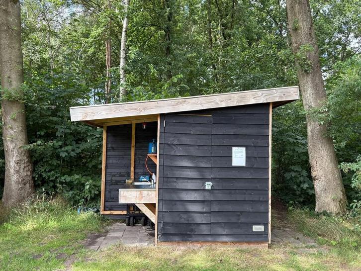 Sanitair unit, eventueel met prachtige jaarstandplaats, Caravans en Kamperen, Overige Caravans en Kamperen, Ophalen