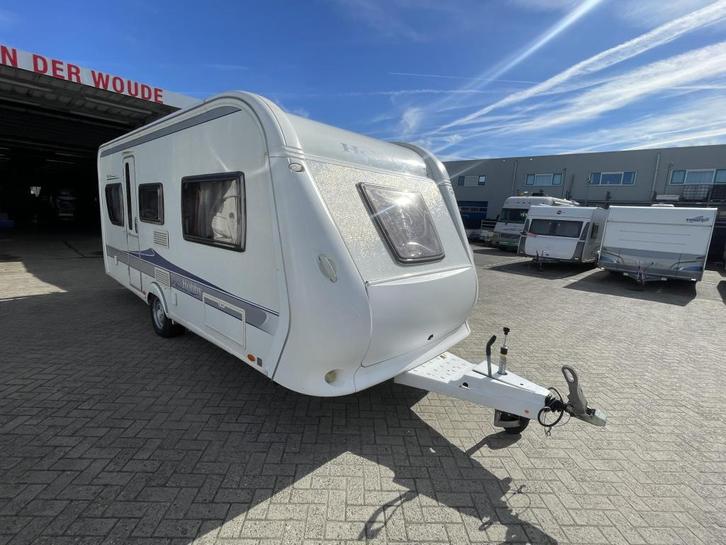 Hobby De Luxe 495 UL Enkele bedden. Mover BJ09, Caravans en Kamperen, Caravans, Bedrijf, tot en met 4, 1000 - 1250 kg, Rondzit