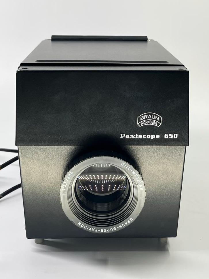 Braun Paxiscope papier / foto Projector - ZGAN episcoop, Audio, Tv en Foto, Beamers, Zo goed als nieuw, Overige technologieën