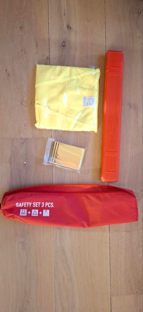 Veiligheidsset auto - compleet en direct klaar voor gebruik!, Auto diversen, Auto-accessoires, Nieuw, Ophalen of Verzenden