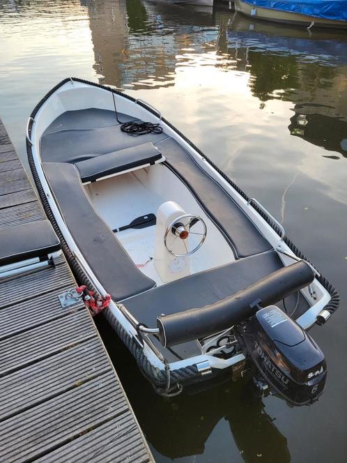 Leuke sloep om lekker zorgeloos mee weg te varen., Watersport en Boten, Sloepen, Gebruikt, Tot 10 pk, 3 tot 6 meter, Buitenboordmotor