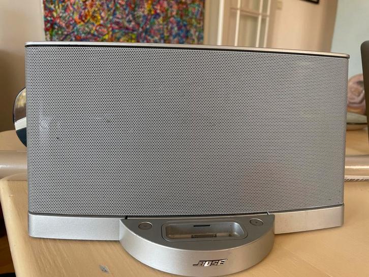 Bose SoundDock - Zilver, Audio, Tv en Foto, Luidsprekers, Gebruikt, Overige typen, Minder dan 60 watt, Bose, Ophalen