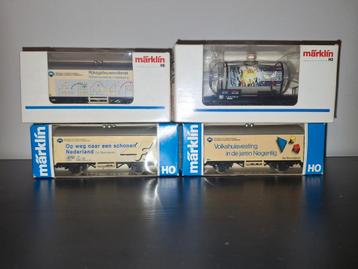 4 marklin wagons speciale uitgave beschikbaar voor biedingen
