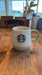 Starbucks mok wit/groen, Huis en Inrichting, Keuken | Servies, Ophalen of Verzenden, Zo goed als nieuw, Overige stijlen, Kop(pen) en/of Schotel(s)