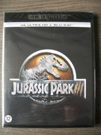 Blu-ray (4K Ultra HD): Jurassic Park 3 (2disc) nieuw in seal, Cd's en Dvd's, Blu-ray, Verzenden, Nieuw in verpakking, Avontuur