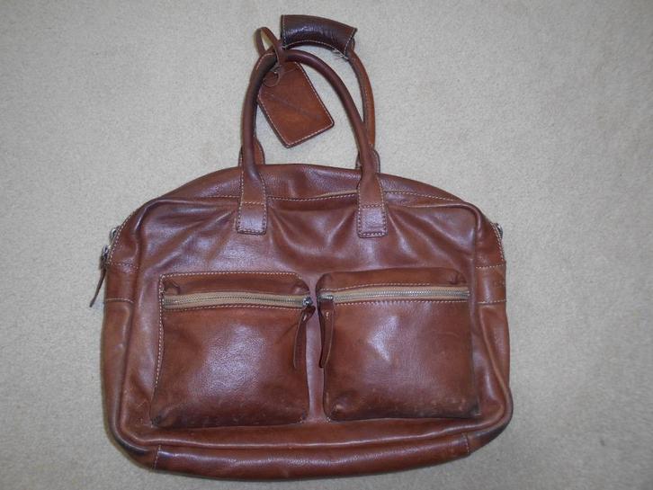 Cowboysbag, Sieraden, Tassen en Uiterlijk, Tassen | Damestassen, Gebruikt, Handtas, Bruin, Verzenden