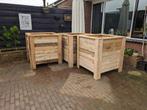 duurzame bloembak gemaakt van gerecycled pallethout, Tuin en Terras, Bloembakken en Plantenbakken, Nieuw, 60 cm of meer, Tuin