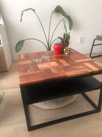 Salontafel vierkant mangohout, Huis en Inrichting, Tafels | Salontafels, Ophalen, Vierkant, 50 tot 100 cm, Zo goed als nieuw