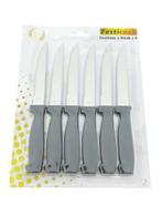 6x Steakmes 21,5 cm - RVS - Vlijmscherp & Duurzaam - Festico, Info@rm-mixshop.nl, Nieuw, Ophalen of Verzenden, Rvs of Chroom