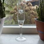 Utrecht champagne glas champagneglas wapen van Utrecht, Huis en Inrichting, Glas of Glazen, Gebruikt, Ophalen of Verzenden, Glas