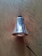 Antiek zilveren glazen kerstballen kerstbel kerstornament., Diversen, Kerst, Ophalen of Verzenden