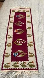 Vintage Oltenian kelim kilim kleedje bloemmotieven, Huis en Inrichting, Stoffering | Tapijten en Kleden, Ophalen of Verzenden