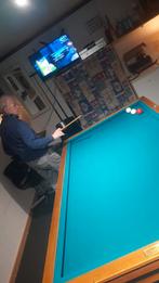 Biljart met leisteen. 200110. Nieuw laken erop sins 1 jaar., Sport en Fitness, Biljarten en Poolen, Ophalen of Verzenden