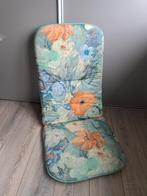 Vier gebloemde tuinstoelkussens, Tuin en Terras, Tuinmeubel-accessoires, Ophalen of Verzenden, Zo goed als nieuw