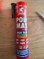 Polymax High Tack Express Zwart - 12 Tubes Nieuw, Minder dan 4 cm, Overige materialen, Nieuw, Ophalen of Verzenden