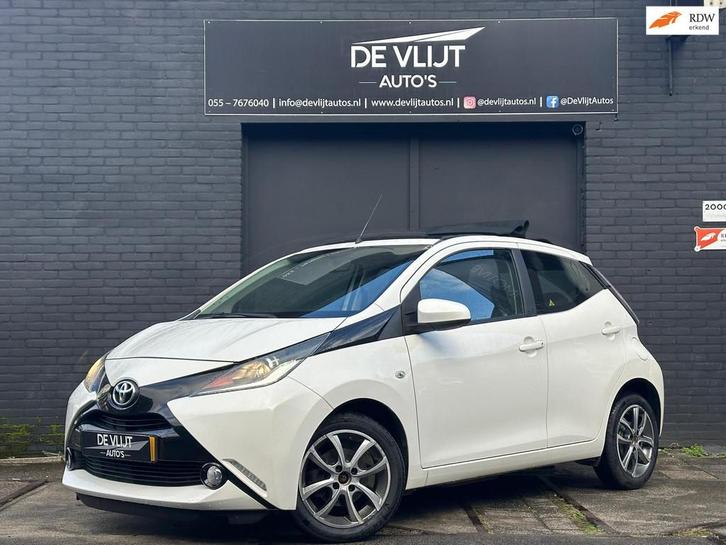 Toyota Aygo 1.0 VVT-i x-wave | Cabrio | Airco | Elek Raam |, Auto's, Toyota, Bedrijf, Te koop, Aygo, ABS, Achteruitrijcamera, Airbags