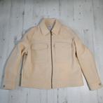 Zara jas getextureerd XL 100% wol Y2K stijl creme wit, Zara, Wit, Ophalen of Verzenden, Maat 56/58 (XL)